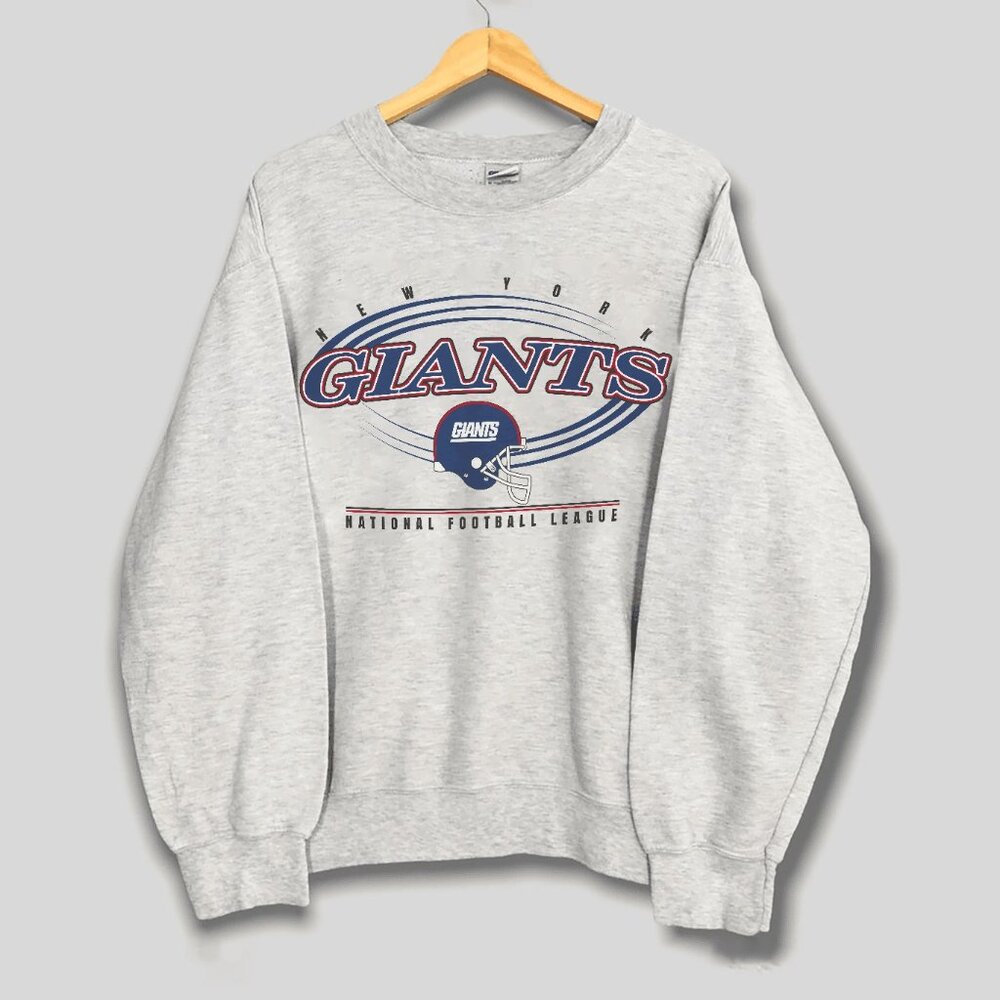Vintage 90s New York Giants Football Sweatshirt, NFL New York Giants Shirt Tee